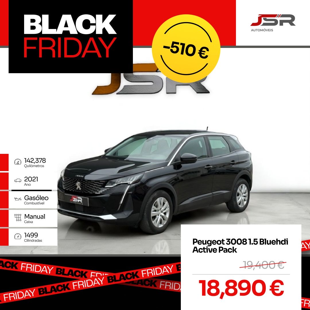 Peugeot 3008 1.5 Bluehdi Active Pack 130cv