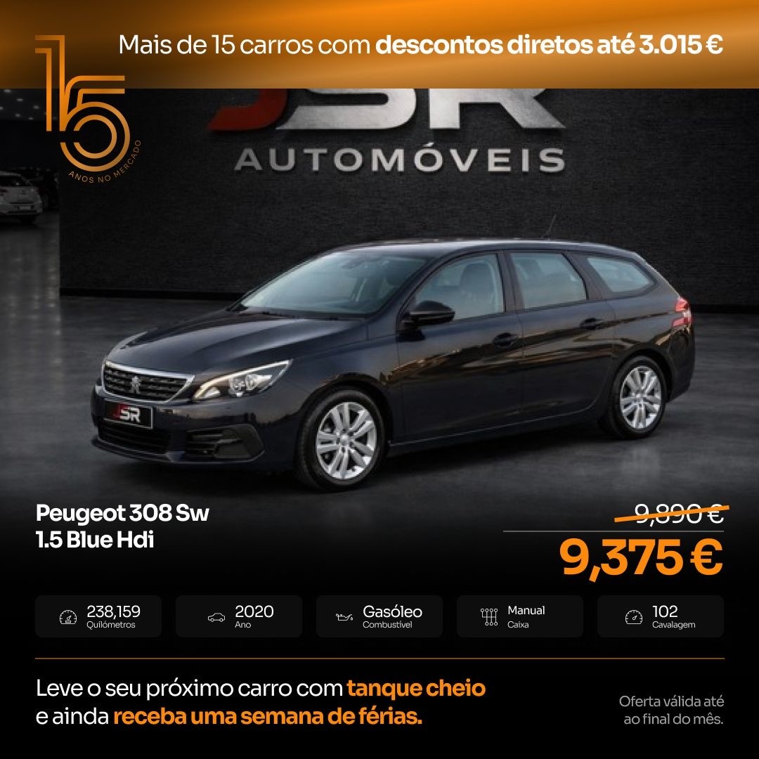 Peugeot 308 Sw 1.5 Blue Hdi