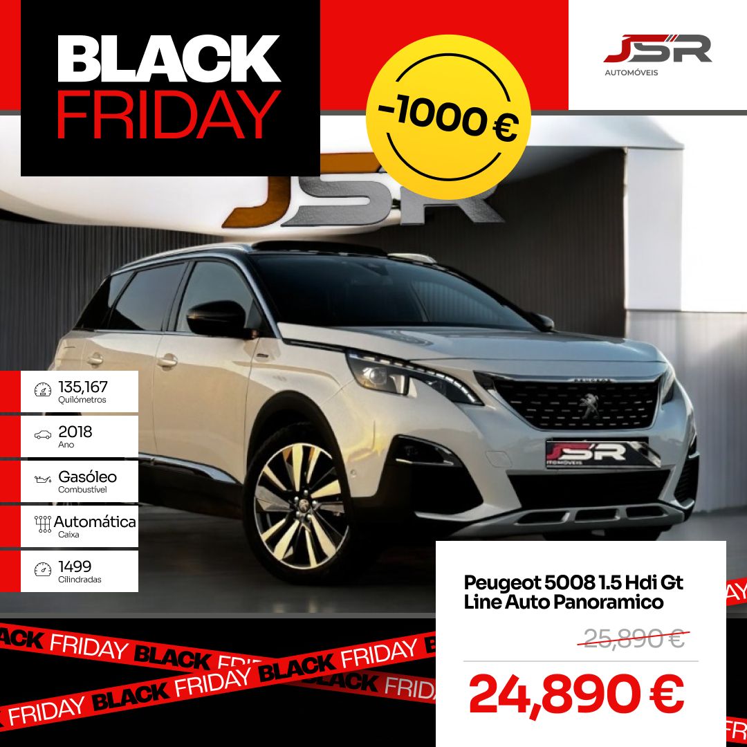 Peugeot 5008 1.5 Hdi Gt Line Auto Panoramico